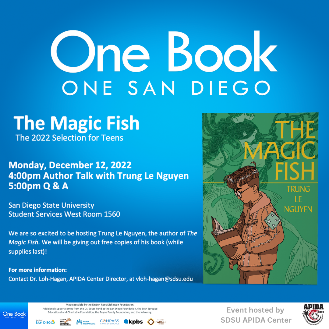 Author Talk with Trung Le Nguyen 'The Magic Fish' - Vimarsana News