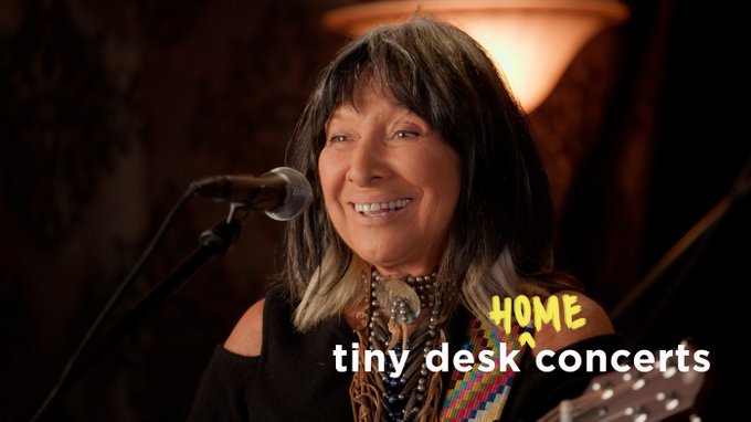 Buffy Sainte-Marie: Tiny Desk (Home) Concert - Vimarsana News