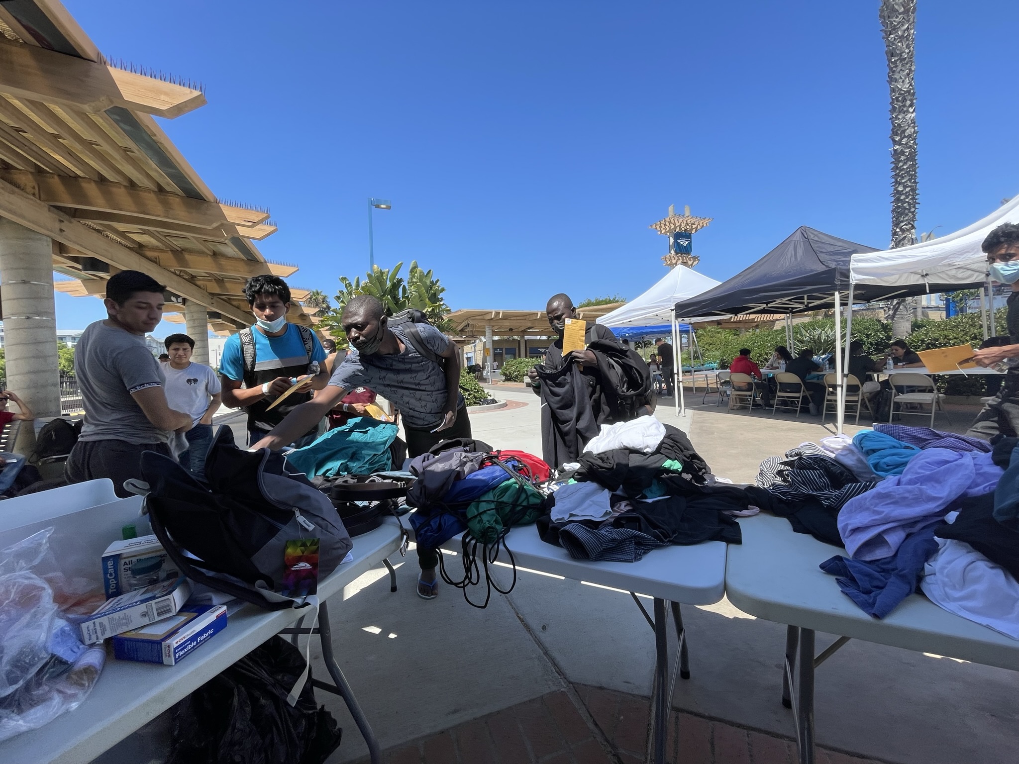 Local politicians speak out over mass migrant drop-offs at transit stations - Vimarsana News