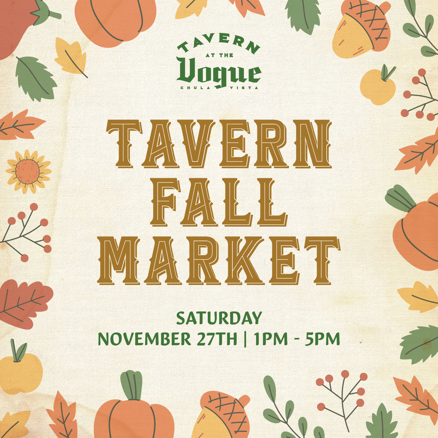 Tavern at the Vogue Holiday Market - Vimarsana News